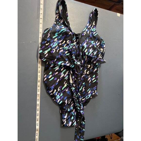 Swimsuits For All One-Piece Swimsuit 14 Vacation Resort Beach Cruise Tropical - Picture 8 of 10